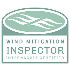 InterNACHI Certified Wind Mitigation Inspector InterNACHI Certified Wind Mitigation Inspector
