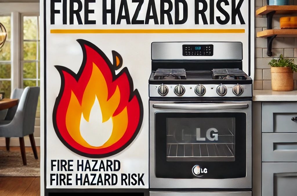 ⚠️ LG Recalls 500,000 Electric Ranges Due to Fire Hazard